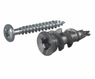 Čep se šroubem Driva TP12, 4,5 mm x 35 mm, 4 ks.