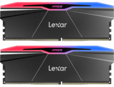 Lexar Paměť DDR5 ARES RGB 32GB (2x16GB)/6000 CL26 černá