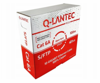 Alantec S/FTP kabel Cat.6A LSOH Dca 100m 4x2x23AWG (10Gb/...