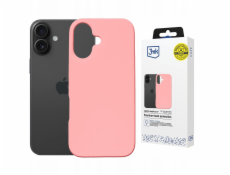 3MK Silikonový kryt Hardy MagSilicone pro Apple iPhone 16 růžový
