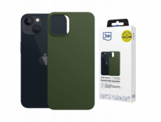 3MK Silikonový kryt Hardy MagSilicone pro Apple iPhone 15 tmavě zelený