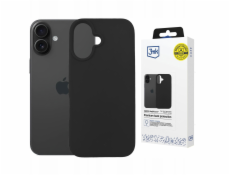 3MK Silikonový kryt Hardy MagSilicone pro Apple iPhone 16 v grafitové barvě