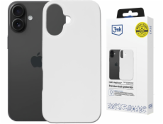 3MK Silikonový kryt Hardy MagSilicone pro Apple iPhone 16 bílý