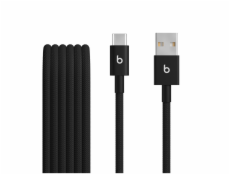 Apple Beats USB-A do USB-C Woven Cables (1.5 m) - Bolt Black (2-Pack)