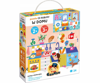 CzuCzu Puzzle Co děláme doma 24 dílků