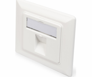 DIGITUS Zásuvka modulární 1 port, neosazená pod omítku, G...