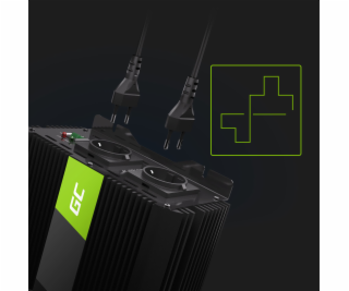 Green Cell Měnič napětí Converter PRO 12V na 230V 2000W/4...