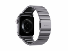 Nomad řemínek pro Apple Watch 44/45/49 mm - Aluminium Band/Space Gray Hardware