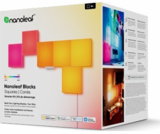 Nanoleaf Chytrá sada Blocks Squares – světelné panely (6 ...