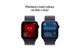 Apple Watch S10/42mm/Jet Black/Sport Band/Ink