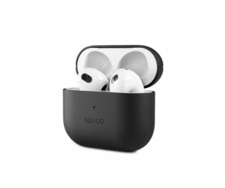Epico Leather Case Airpods 4 - černá