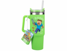 Paladone Minecraft hrnek s brčkem - Steve (900 ml)