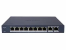 Hikvision DS-3E1510P-EI/M, 8 portový Gigabitový, Smart PoE switch