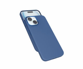 Epico Mag+ Leather Case iPhone 15 Plus - modrá