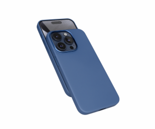 Epico Mag+ Leather Case iPhone 15 Pro - modrá