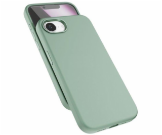 Epico Mag+ Silicone Case Pro pro iPhone 16e - Mátově zelená