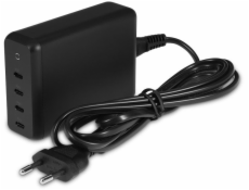 LMP USB-C 4port GaN Power Adapter 165W - Black