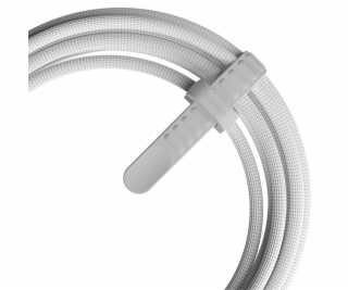 Nomad Kevlarový kabel USB-C na USB-C, 3,0 m, bílý