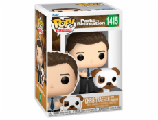 POP! TV: Chris Traeger with Champion (Parks and Recreation)