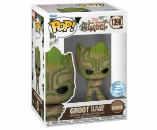 POP! Groot as black panther (We Are Groot) (Marvel) Speci...