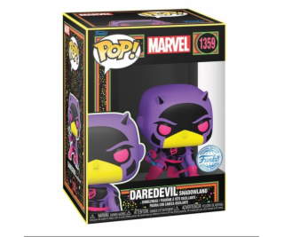 POP! Daredevil Shadowland Black Light (Marvel) Special Ed...