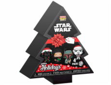 POP! 4-Pack: Tree Holiday Star Wars (Pocket POP!)