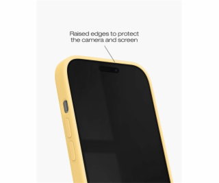 iDeal Silicone Case MagSafe iPhone 13/14/15/16e Soft Lemon