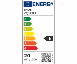  EMOS LED žárovka Classic A80 / E27 / 20 W (150 W) / 2452...