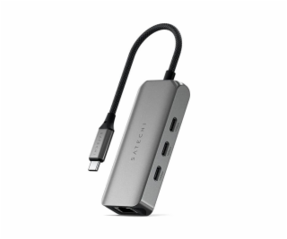 Satechi USB-C Hub 4-in-1 with 2.5 Gigabit Ethernet - Spac...