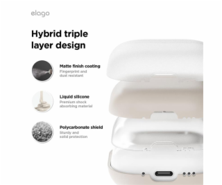 Elago Airpods 4 Liquid Hybrid Case - Pink
