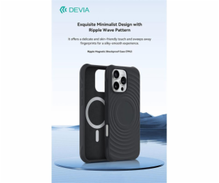 Devia kryt Ripple Magnetic Shockproof TPU Case pro iPhone...