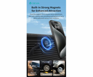 Deví držák do auta Smart Series Magnetic Air Outlet Vehic...