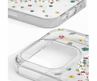 iDeal Fashion Clear Case MagSafe iPhone 16 Pro Petite Floral