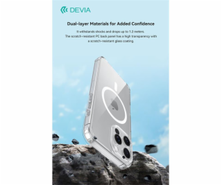 Devia kryt Pure Clear Magnetic Shockproof Case pro iPhone...