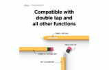 Elago kryt Classic Pencil Case pro Apple Pencil 2nd Gen & Pencil Pro - Stone