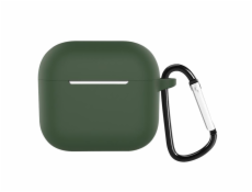 Devia pouzdro Silicone Suit Case pro Apple AirPods 3 - Dark Green