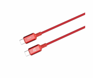 Adam Elements kabel CASA S120 USB-C na USB-C 60W 1.2m - Red