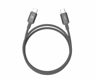 Adam Elements kabel CASA S120 USB-C na USB-C 60W 1.2m - Gray