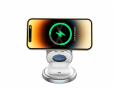 Ofkoz Wireless Charger 3 in 1 - Silver