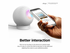 Elago Silicone Stand for HomePod Mini - White