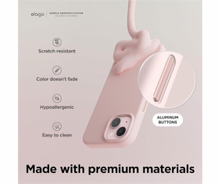 Elago kryt Silicone Case Magsafe pro iPhone 15 - Lovely Pink