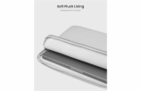 Tomtoc pouzdro Light Sleeve pro Macbook Air 15  M2/M3/M4 - Light Gray