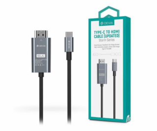 Devia kabel Storm series USB-C to HDMI Cable 2m - Black