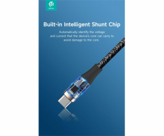 Deví kabel USB-C do USB-C Star Series Cable 1.5m - Black