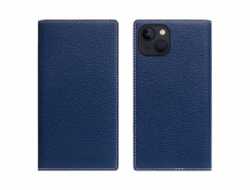 SLG Design pouzdro D8 Magsafe Full Grain Leather pro iPhone 15 - Navy Blue