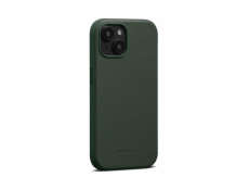 Woolnut Leather Case pro iPhone 15 - Green