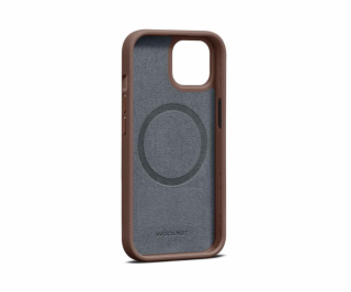 Woolnut Leather Case for iPhone 15 - Cognac