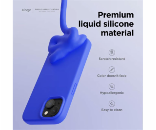Elago kryt Silicone Case pro iPhone 15 Plus - Burgundy