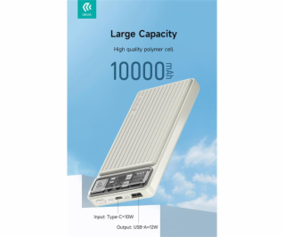 Devia powerbank Smart Series 10000 mAh 12W - Deep Gray