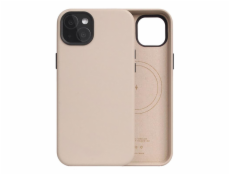 SLG Design kryt D5 Magsafe Calf Skin Leather pro iPhone 15 Plus - Craie